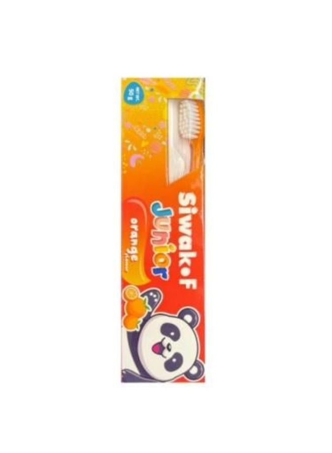 Toothpaste and Toothbrush Set 50g Orange Flavor